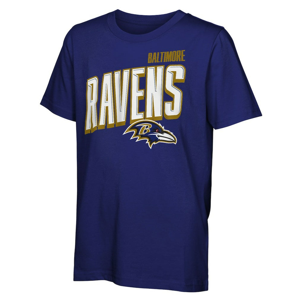 Baltimore Ravens Outerstuff Youth The Mix Combo T-Shirt Set