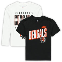 Cincinnati Bengals Outerstuff Preschool The Mix Combo T-Shirt Set