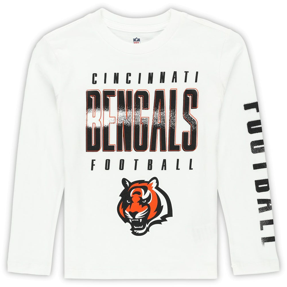 Cincinnati Bengals Outerstuff Preschool The Mix Combo T-Shirt Set