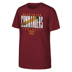Washington Commanders Outerstuff Youth Posterize T-Shirt - Burgundy T-shirts