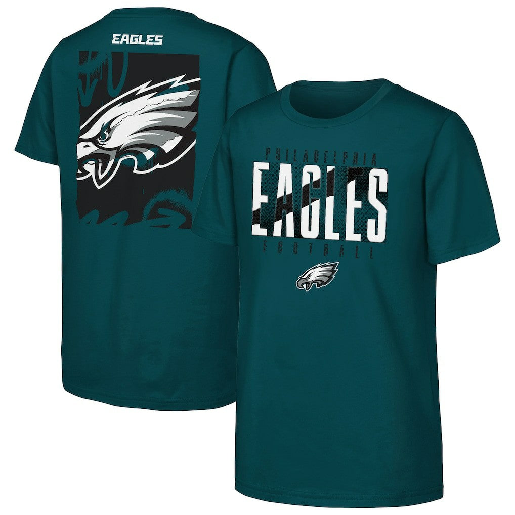 Philadelphia Eagles Outerstuff Youth Posterize T-Shirt - Green T-shirts