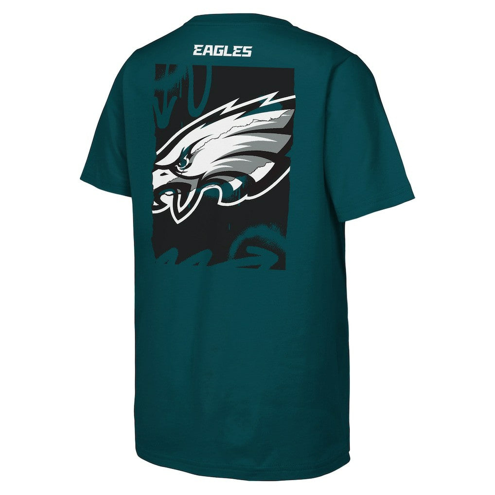 Philadelphia Eagles Outerstuff Youth Posterize T-Shirt - Green T-shirts