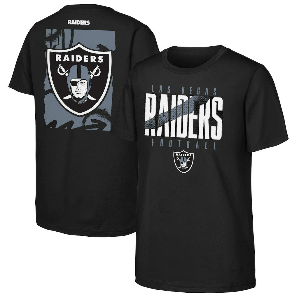 Las Vegas Raiders Outerstuff Youth Posterize T-Shirt - Black T-shirts
