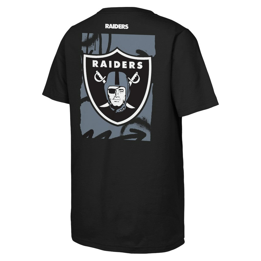 Las Vegas Raiders Outerstuff Youth Posterize T-Shirt - Black T-shirts