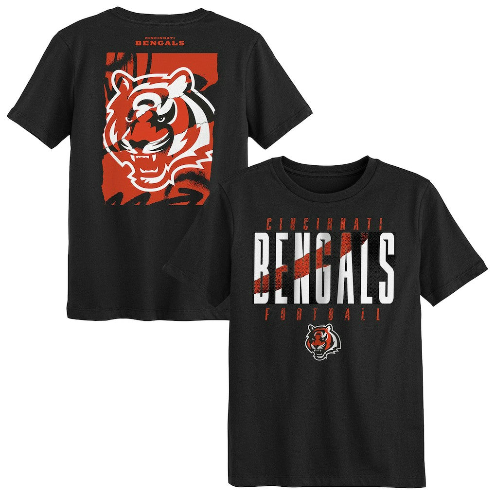 Cincinnati Bengals Outerstuff Preschool Posterize T-Shirt - Black T-shirts