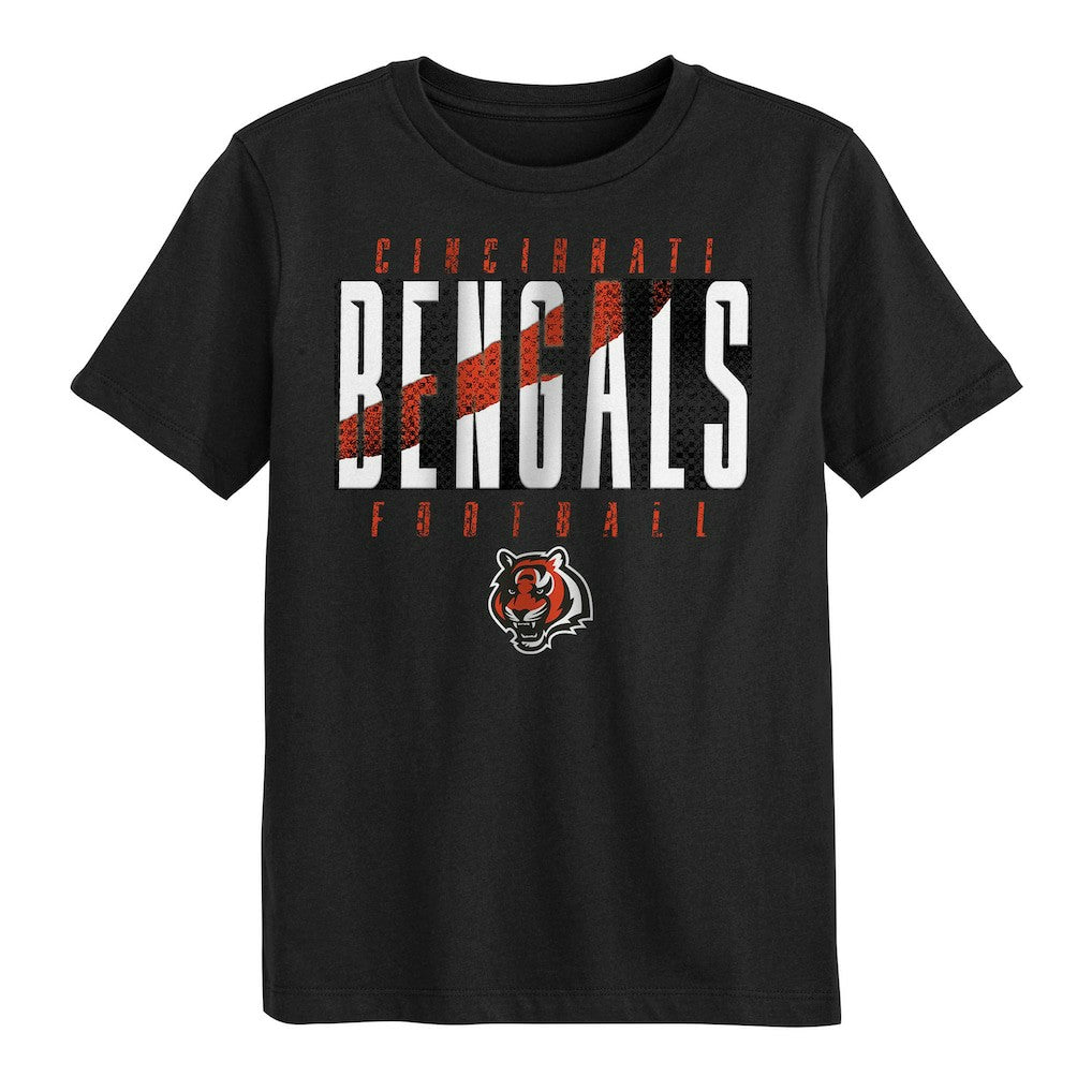 Cincinnati Bengals Outerstuff Preschool Posterize T-Shirt - Black T-shirts