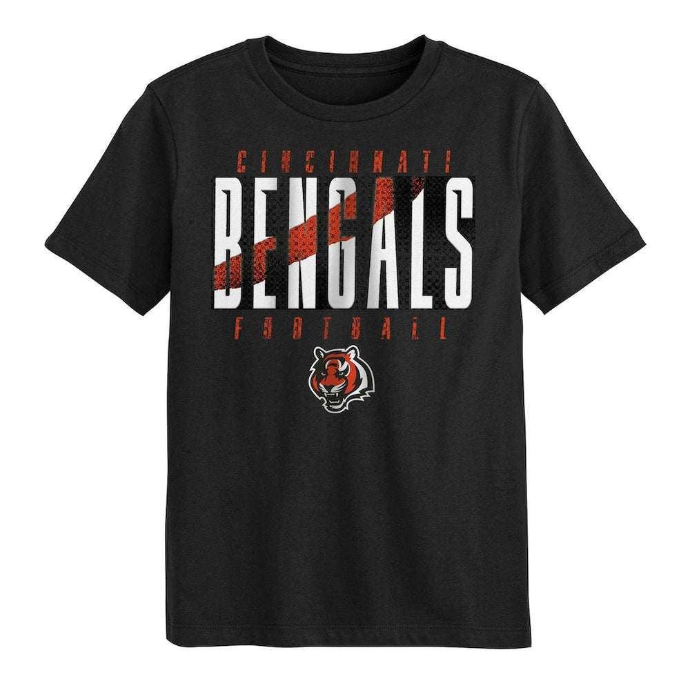 Cincinnati Bengals Outerstuff Preschool Posterize T-Shirt - Black T-shirts