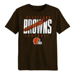 Cleveland Browns Outerstuff Preschool Posterize T-Shirt - Brown T-shirts