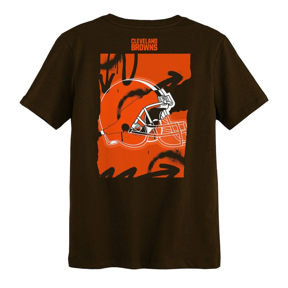 Cleveland Browns Outerstuff Preschool Posterize T-Shirt - Brown T-shirts