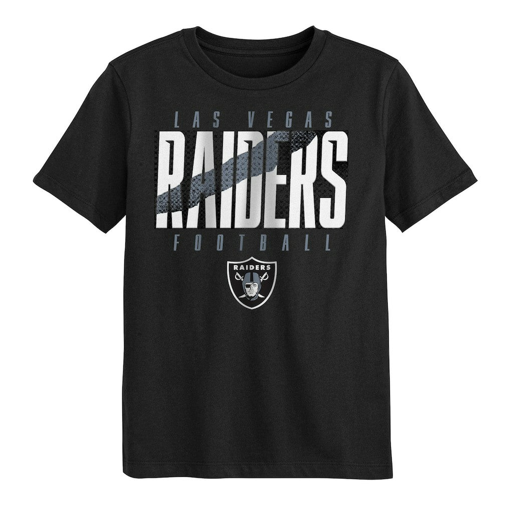 Las Vegas Raiders Outerstuff Preschool Posterize T-Shirt - Black T-shirts