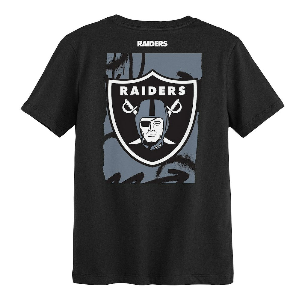 Las Vegas Raiders Outerstuff Preschool Posterize T-Shirt - Black T-shirts
