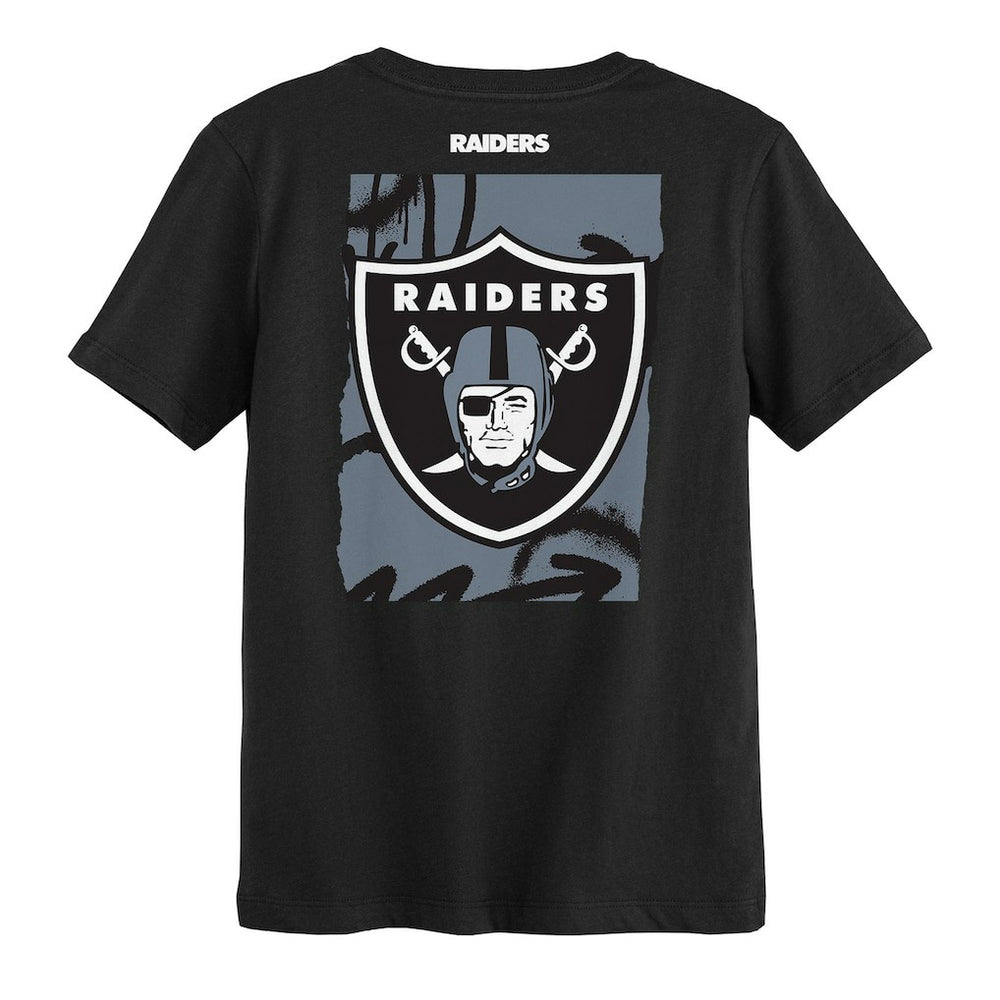 Las Vegas Raiders Outerstuff Preschool Posterize T-Shirt - Black T-shirts