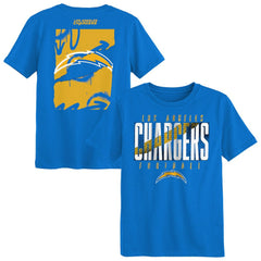 Los Angeles Chargers Outerstuff Preschool Posterize T-Shirt - Powder Blue T-shirts
