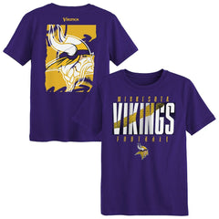 Minnesota Vikings Outerstuff Preschool Posterize T-Shirt - Purple T-shirts