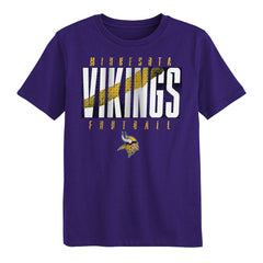 Minnesota Vikings Outerstuff Preschool Posterize T-Shirt - Purple T-shirts