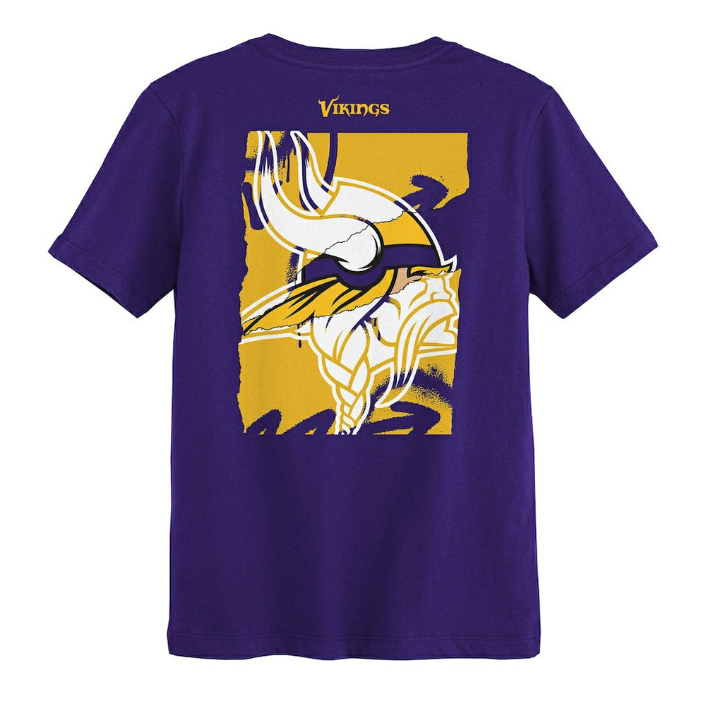Minnesota Vikings Outerstuff Preschool Posterize T-Shirt - Purple T-shirts