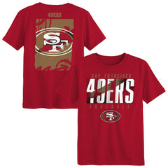 San Francisco 49ers Outerstuff Preschool Posterize T-Shirt - Scarlet T-shirts