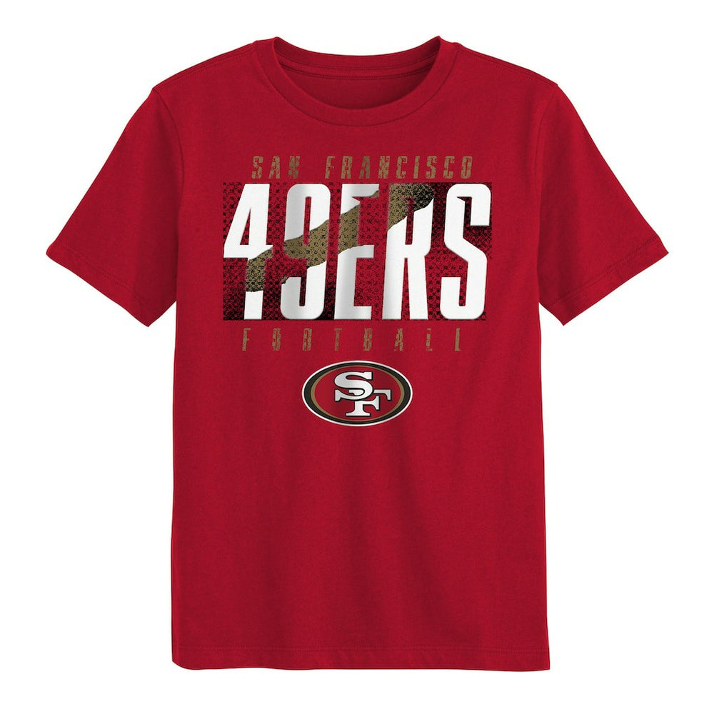 San Francisco 49ers Outerstuff Preschool Posterize T-Shirt - Scarlet T-shirts
