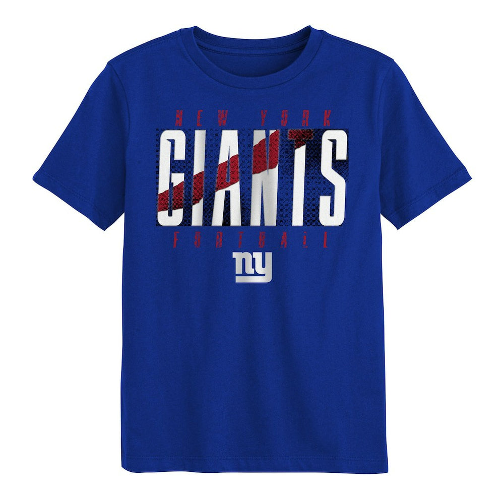 New York Giants Outerstuff Preschool Posterize T-Shirt - Royal T-shirts