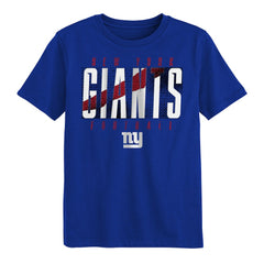 New York Giants Outerstuff Preschool Posterize T-Shirt - Royal T-shirts