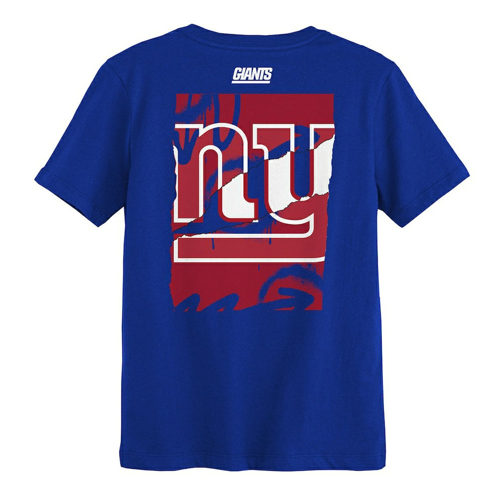 New York Giants Outerstuff Preschool Posterize T-Shirt - Royal T-shirts