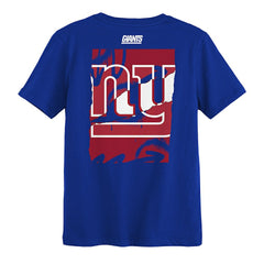New York Giants Outerstuff Preschool Posterize T-Shirt - Royal T-shirts