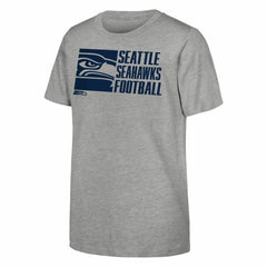 Seattle Seahawks Outerstuff Youth Post Game T-Shirt - Heather Gray T-shirts