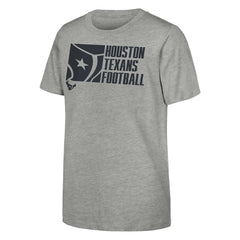 Houston Texans Outerstuff Youth Post Game T-Shirt - Heather Gray T-shirts