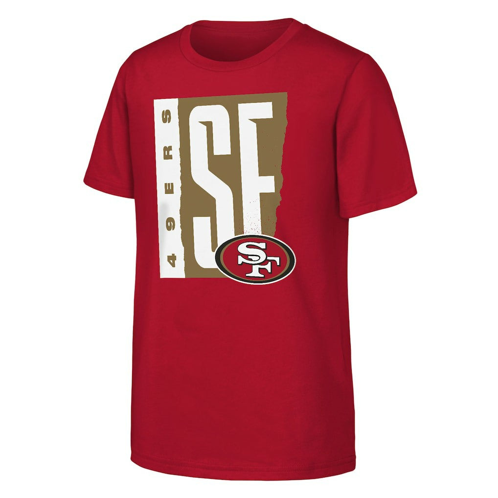 San Francisco 49ers Outerstuff Youth Tear It Up T-Shirt - Scarlet T-shirts