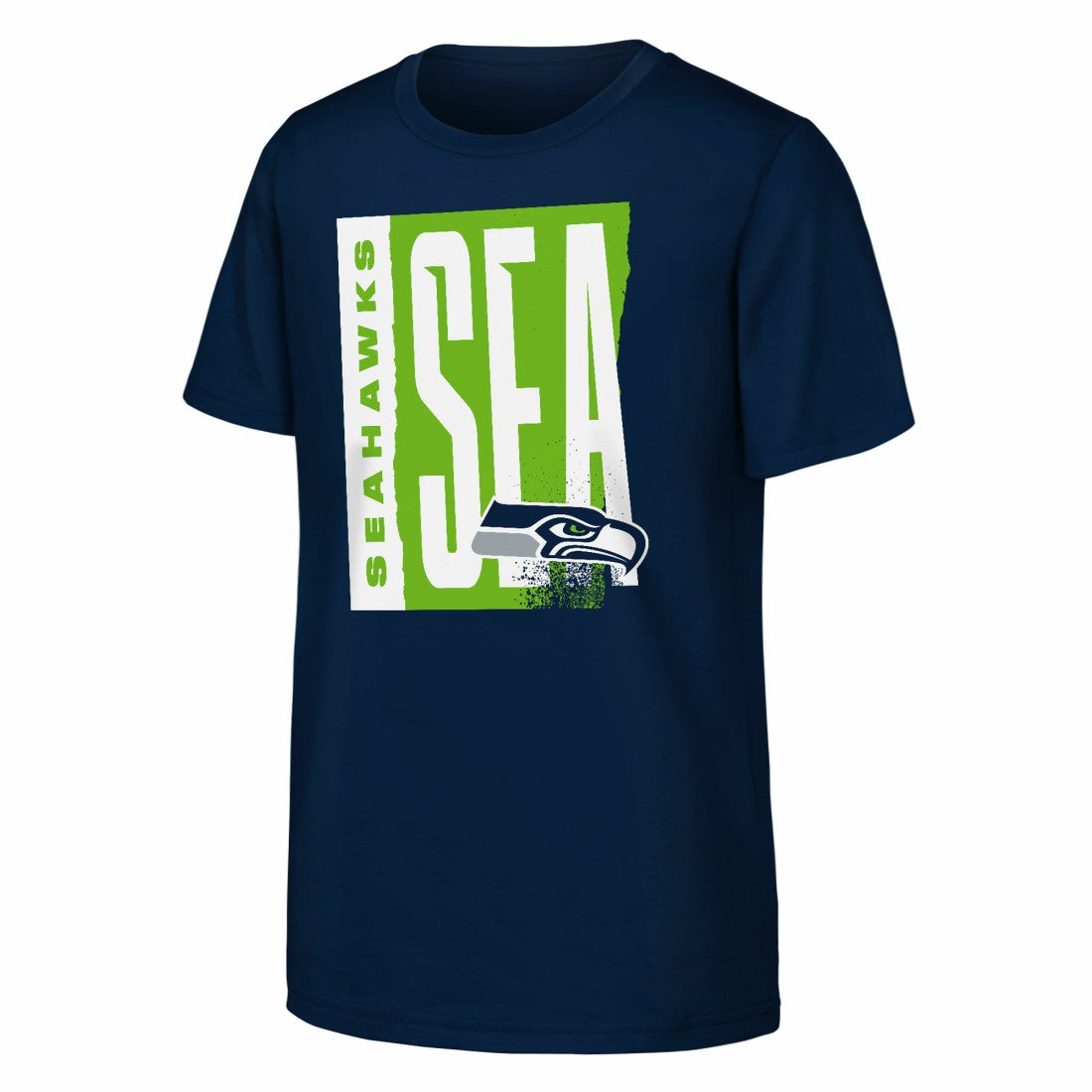 Seattle Seahawks Outerstuff Youth Tear It Up T-Shirt - College Navy T-shirts