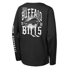 Buffalo Bills Outerstuff Youth Rumble Long Sleeve T-Shirt - Black T-shirts