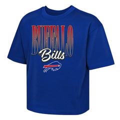 Buffalo Bills Outerstuff Girls Youth Big City Boxy T-Shirt - Royal T-shirts