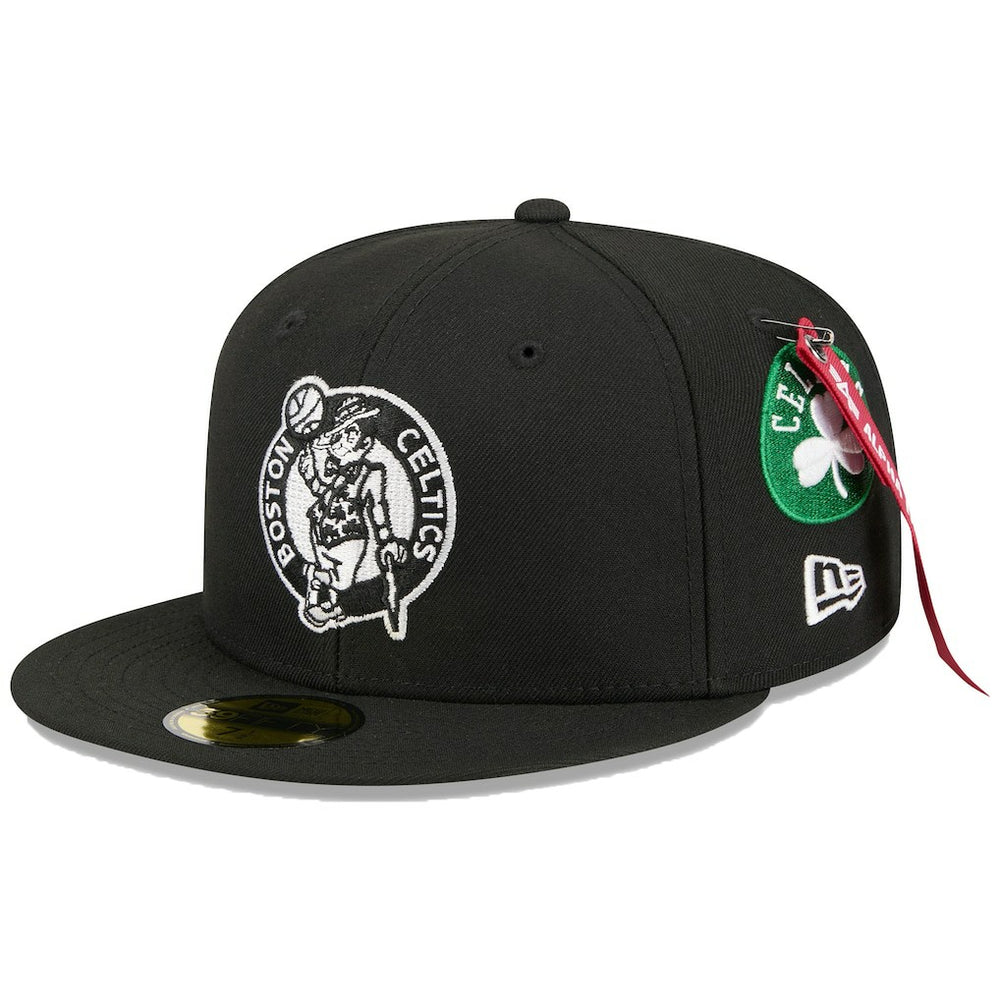 Boston Celtics x Alpha Industries 59FIFTY Fitted Hat Black - New Era
