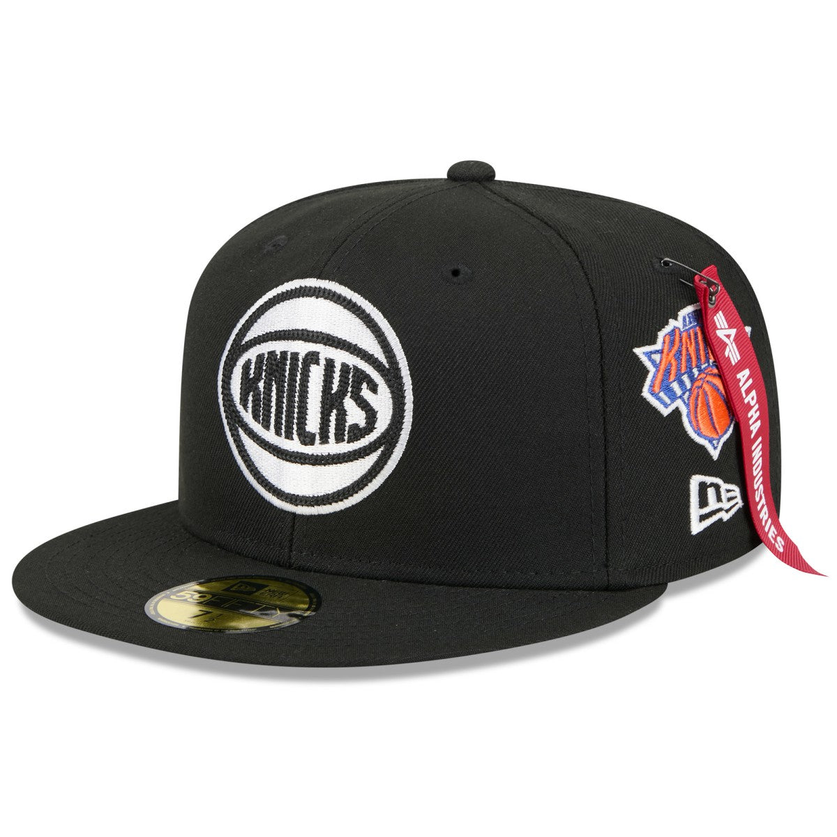 New York Knicks x Alpha Industries 59FIFTY Fitted Hat Black - New Era