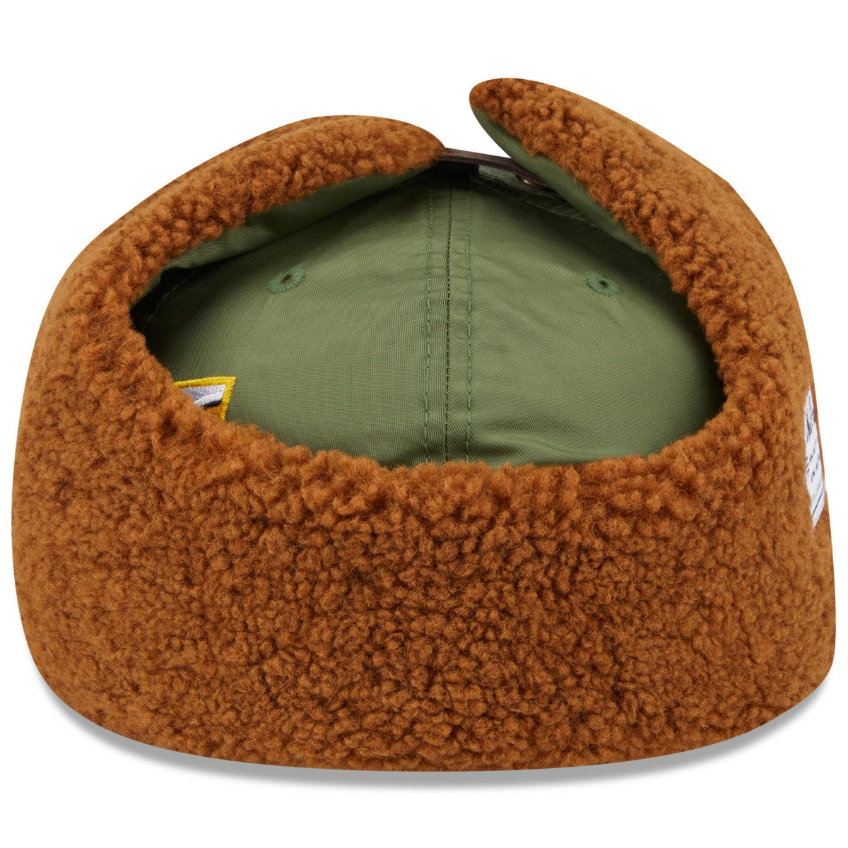 Los Angeles Lakers x Alpha Industries Dog Ear 59FIFTY Fitted Hat Olive - New Era