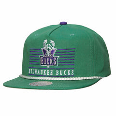 Milwaukee Bucks Ascend Deadstock Snapback Hat Green - Mitchell & Ness