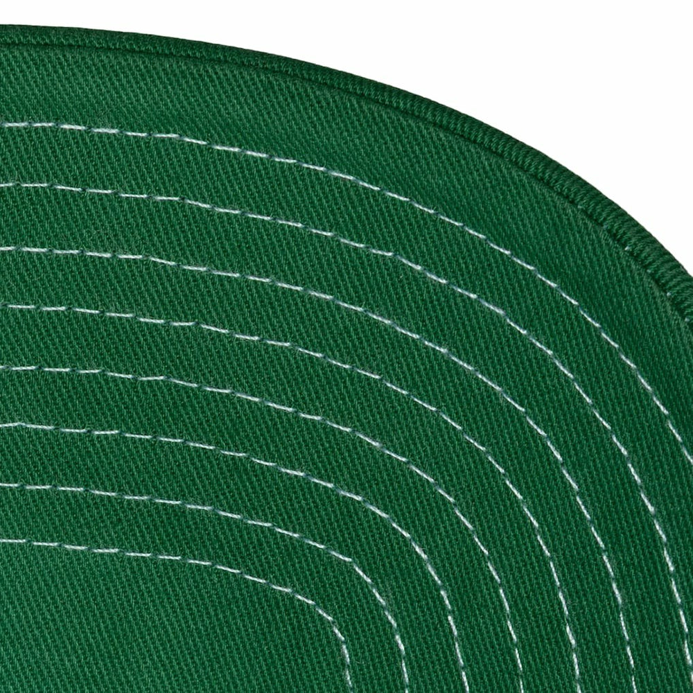 Boston Celtics Dip Dye Pro Crown Adjustable Hat Kelly Green/White - Mitchell & Ness