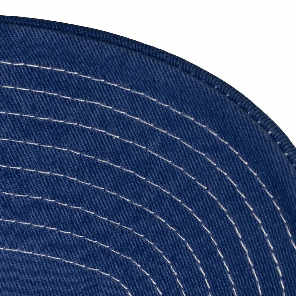Philadelphia 76ers Dip Dye Pro Crown Adjustable Hat Royal/White - Mitchell & Ness