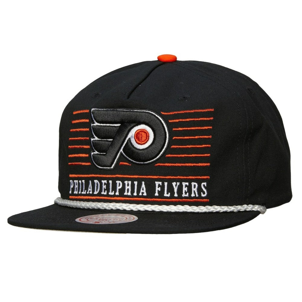 Philadelphia Flyers Mitchell & Ness Ascend Deadstock Snapback Hat - Black | US 202545028