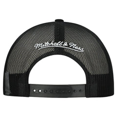Pittsburgh Penguins Mitchell & Ness Gridlock Trucker Adjustable Hat - White/Black | US 202545039
