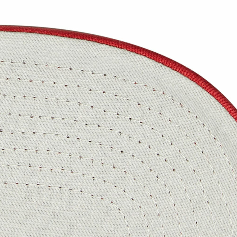 Detroit Red Wings Mitchell & Ness Gridlock Trucker Adjustable Hat - White/Red | US 202545049