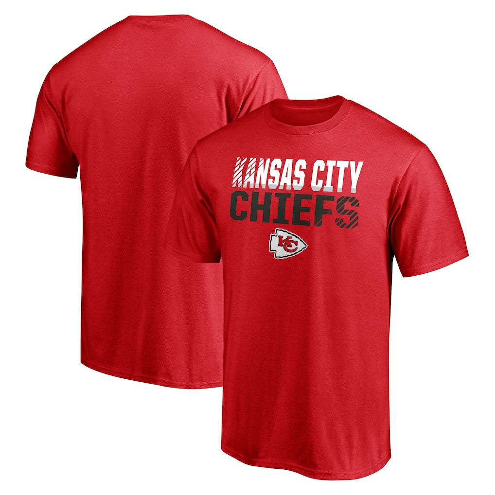 Kansas City Chiefs Stripes T-Shirt - Red T-shirts