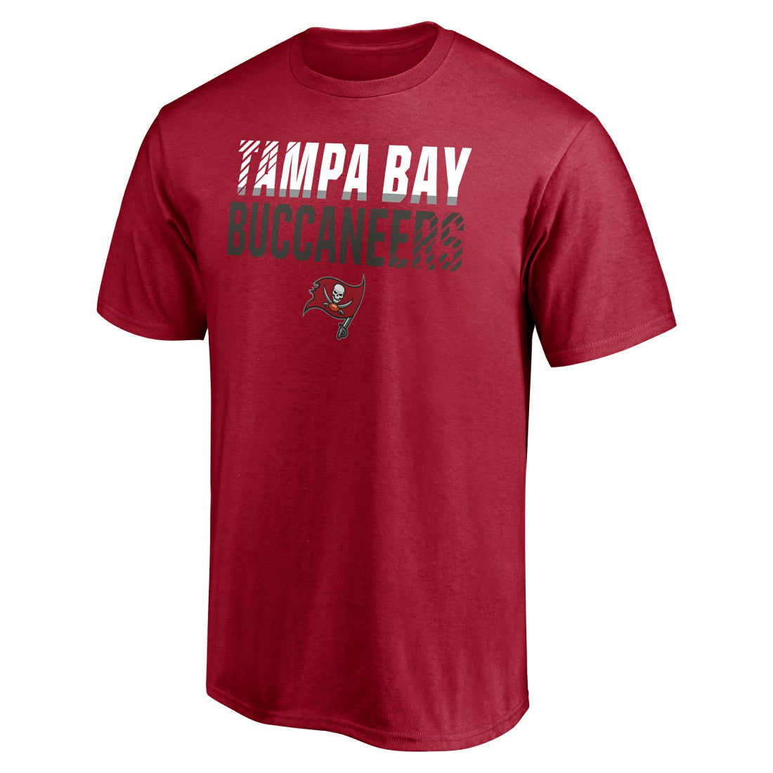 Tampa Bay Buccaneers Stripes T-Shirt - Red T-shirts