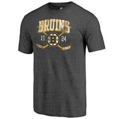 Boston Bruins Line Shift Tri-Blend T-Shirt - Charcoal | US 202545410