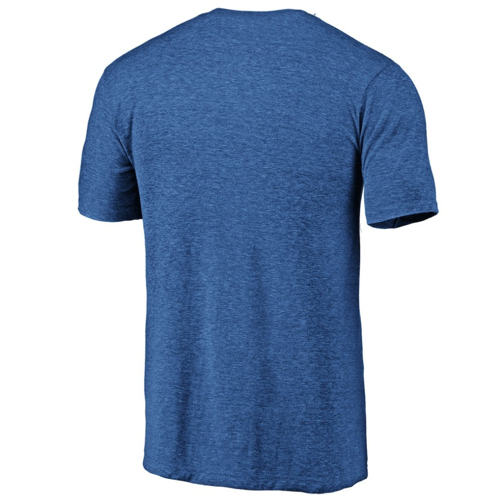 Buffalo Sabres Distressed Logo Tri-Blend T-Shirt - Royal | US 202545417