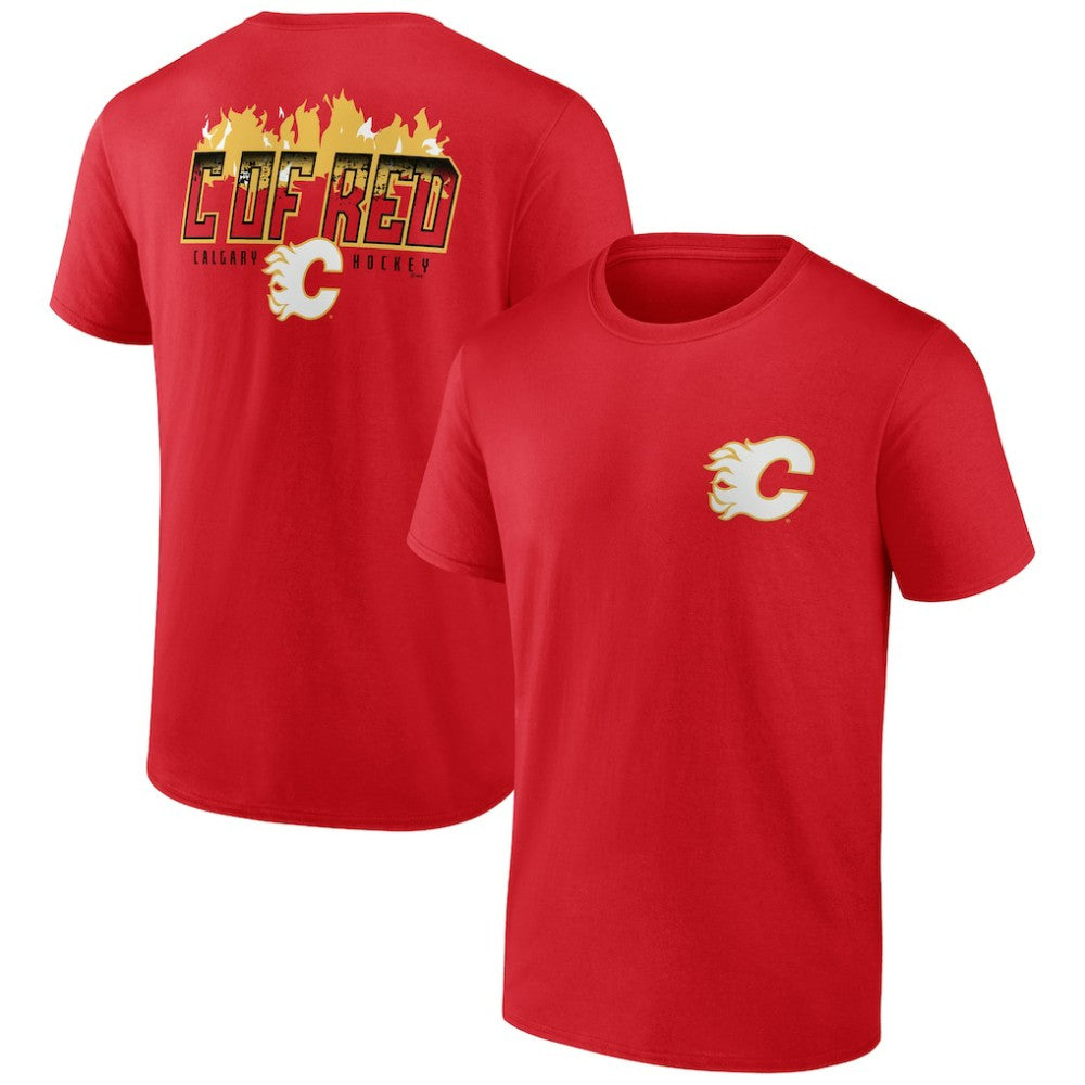 Calgary Flames Bring It T-Shirt - Red | US 202545422