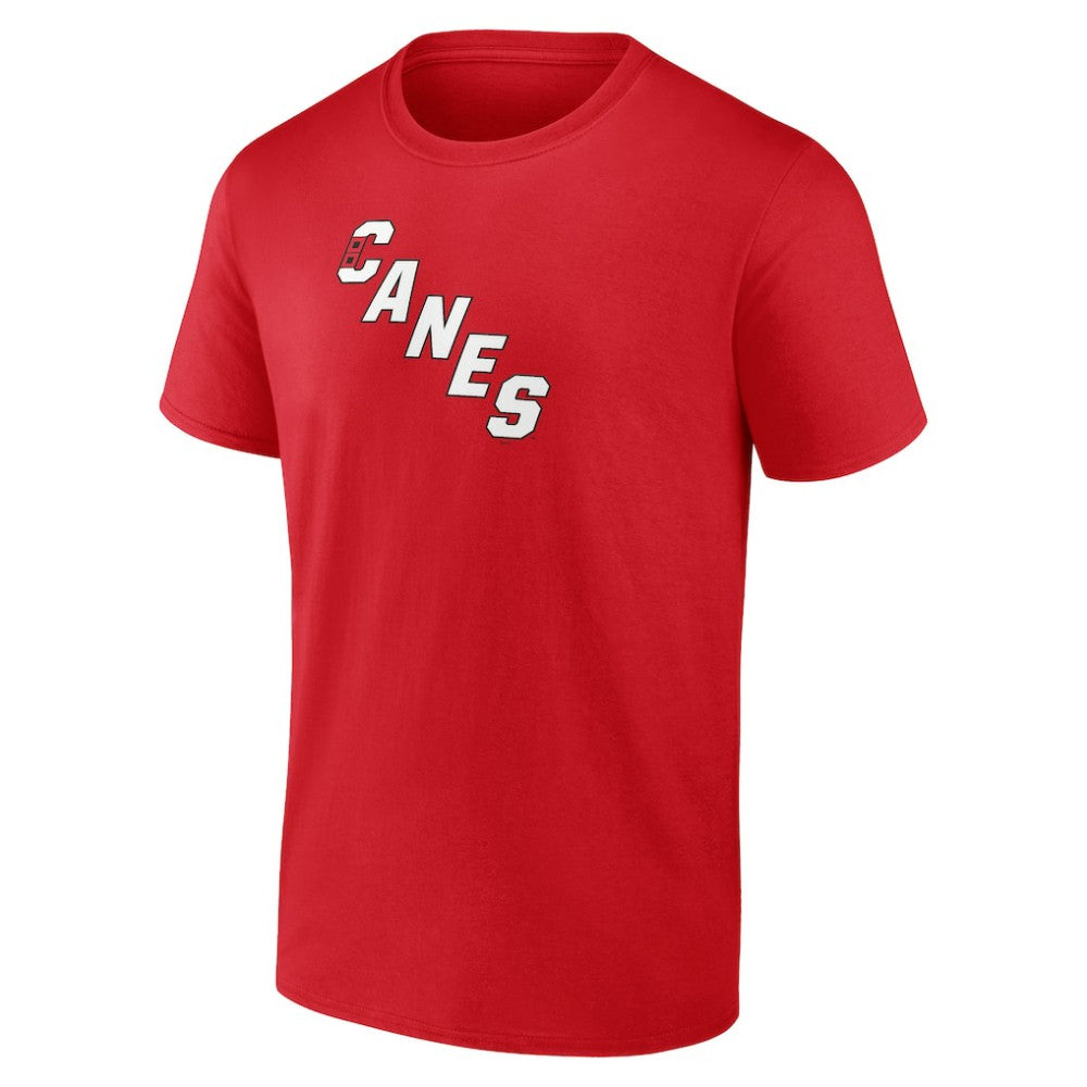 Carolina Hurricanes Primary Logo T-Shirt - Red | US 202545431