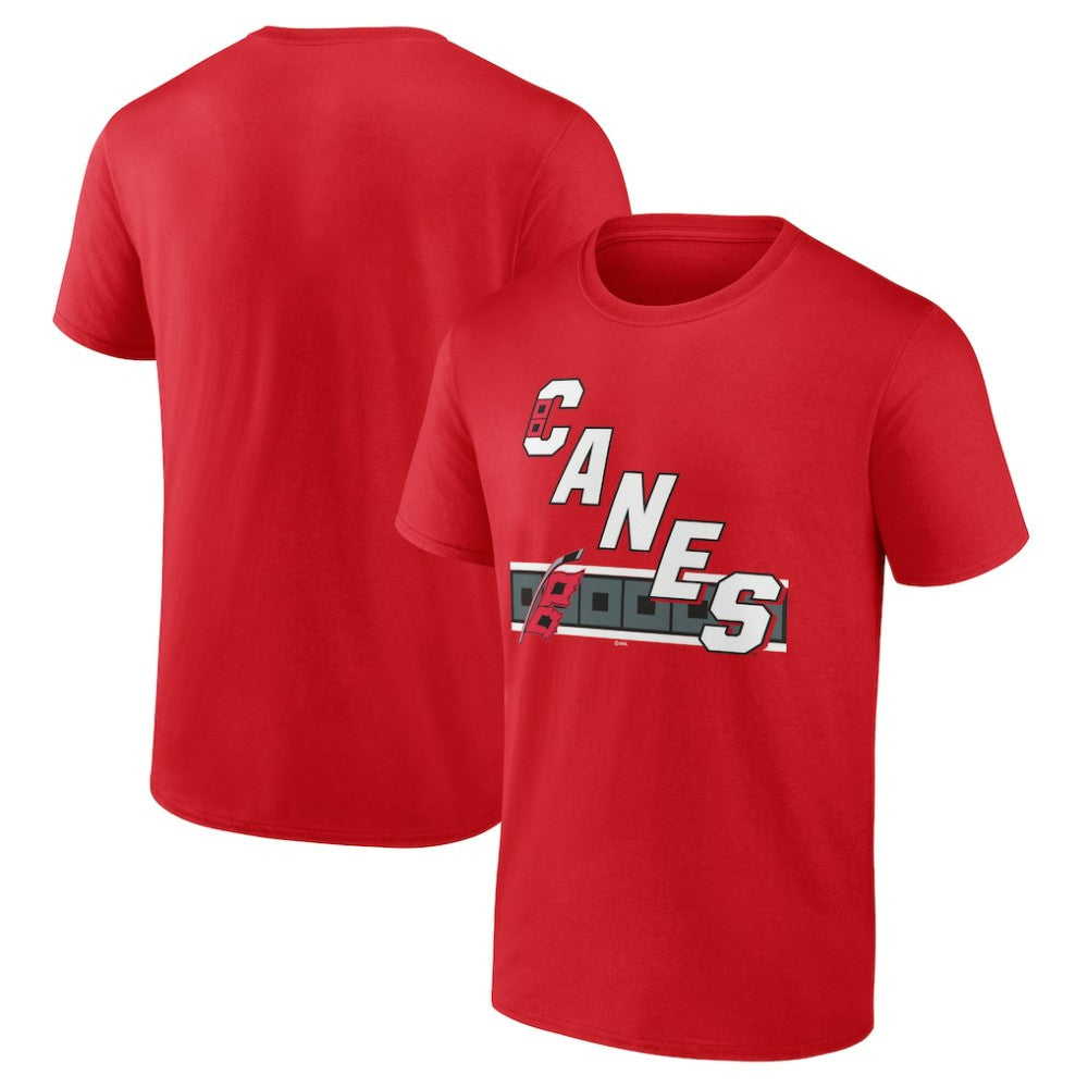 Carolina Hurricanes Jersey Inspired T-Shirt - Red | US 202545432