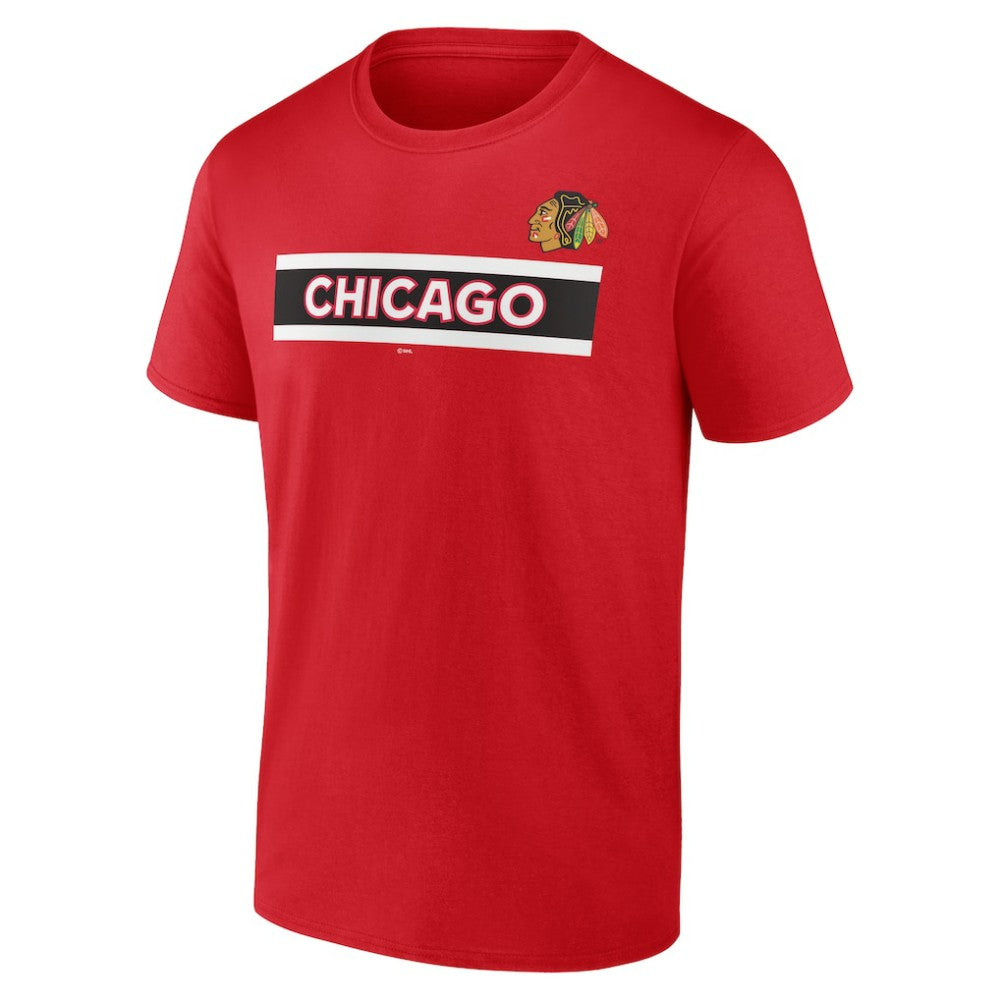 Chicago Blackhawks Jersey Inspired T-Shirt - Red | US 202545442