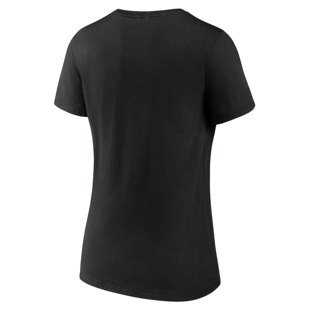 Edmonton Oilers Women's Team Pride V-Neck T-Shirt - Black | US 202545473